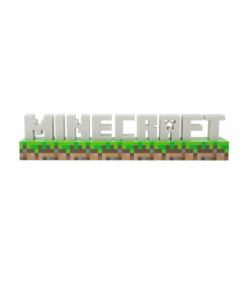 gadżet lampka logo minecraft