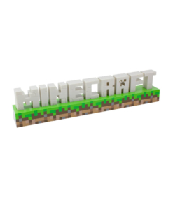 gadżet lampka logo minecraft