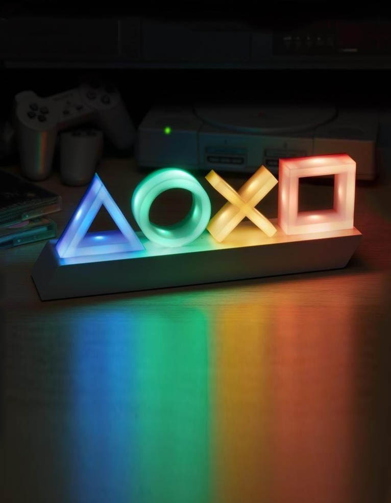 gadżet lampka playstation icons light / reagująca na dźwięk