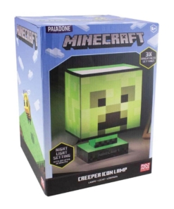 gadżet duża lampka minecraft creeper