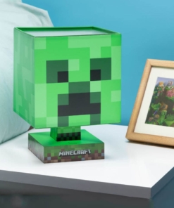 gadżet duża lampka minecraft creeper