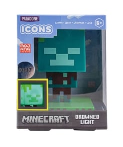 gadżet lampka minecraft / topielec zombie / utopiec #007