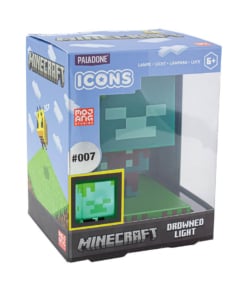 gadżet lampka minecraft / topielec zombie / utopiec #007