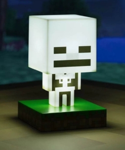 gadżet lampka minecraft szkielet #006