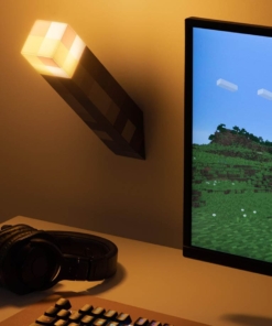 gadżet lampka pochodnia / minecraft