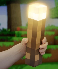 gadżet lampka pochodnia / minecraft