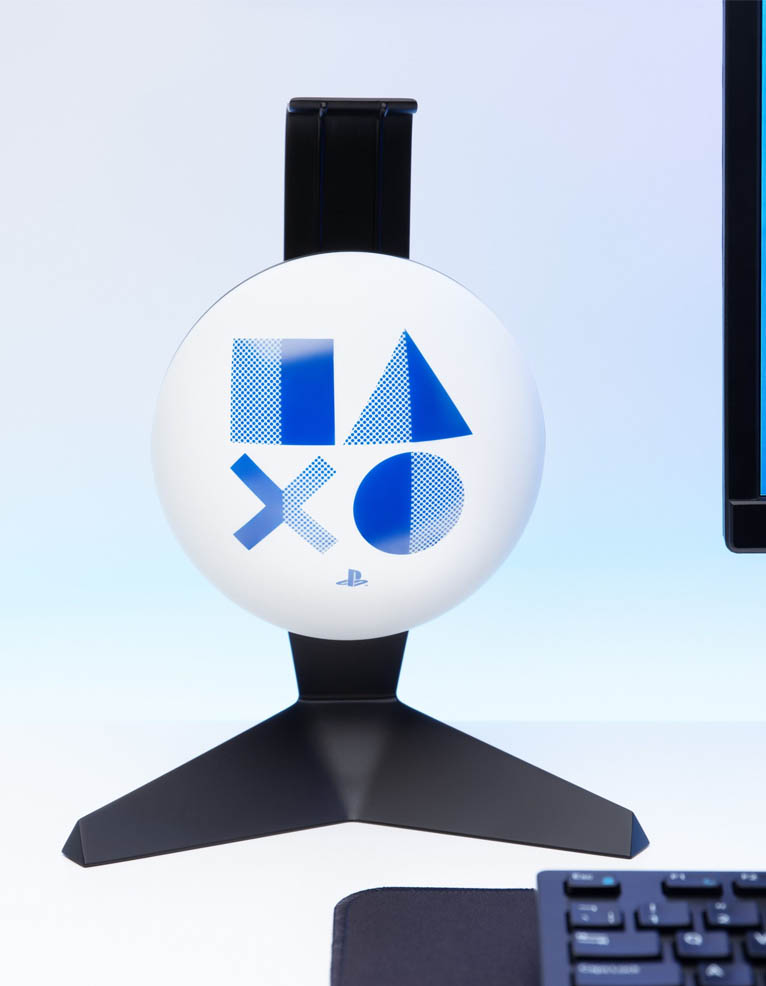 gadżet podświetlany stojak na słuchawki / lampka playstation