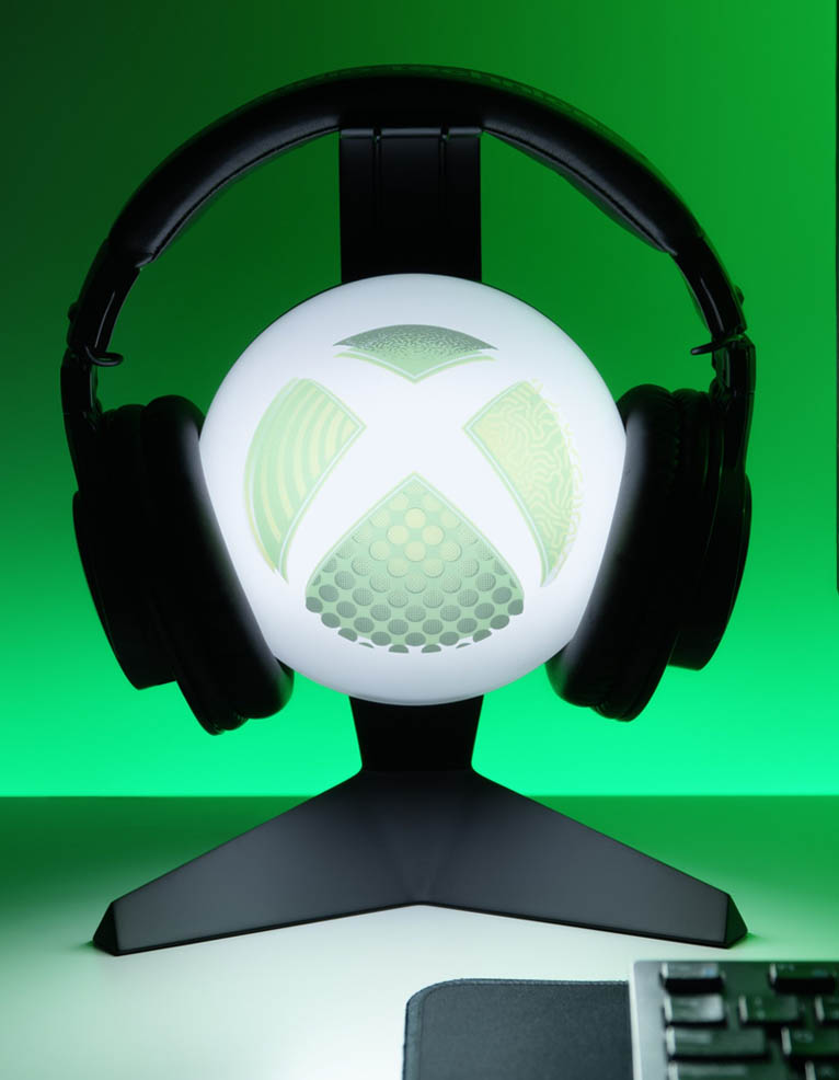 gadżet podświetlany stojak na słuchawki / lampka xbox