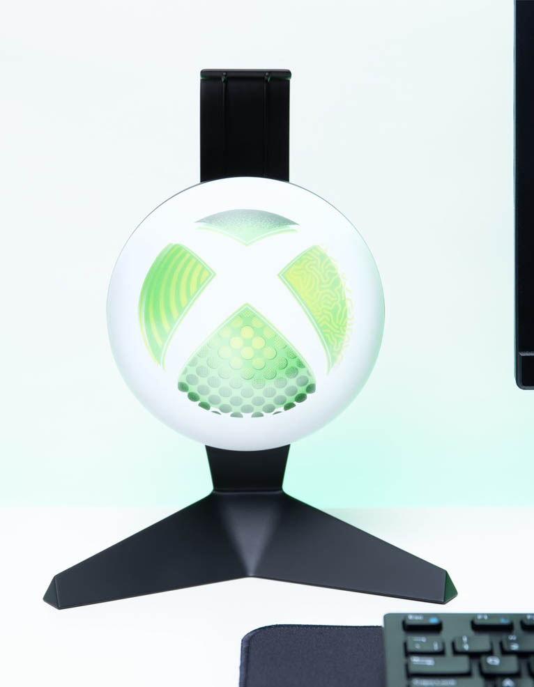 gadżet podświetlany stojak na słuchawki / lampka xbox