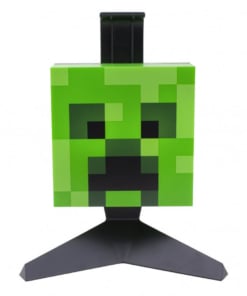 gadżet podświetlany stojak na słuchawki / lampka minecraft creeper
