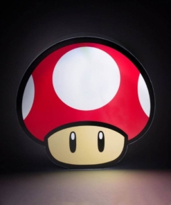 gadżet lampka super mario / czerwony grzybek