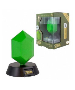 gadżet lampka the legend of zelda green rupee #002