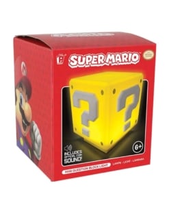 gadżet lampka super mario mini question block light mini lampka question block