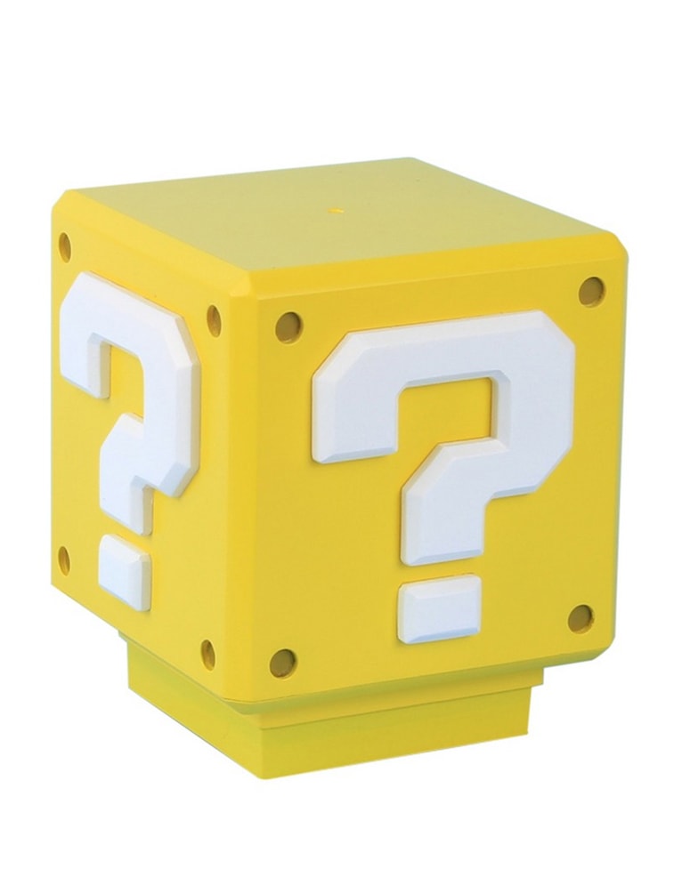 gadżet lampka super mario mini question block light mini lampka question block
