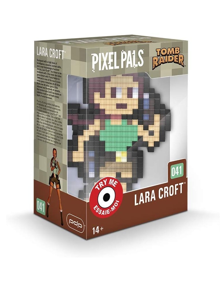 gadżet lampka / figurka pixel pals tomb raider lara croft 041