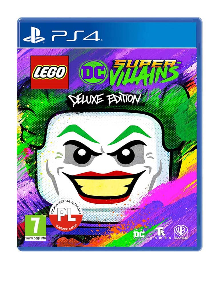 gra ps4 lego dc super villains / super złoczyńcy / deluxe edition + season pass / dubbing pl