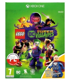 gra xbox one / xbox series x / lego dc super villains + minifigurka lex luthor