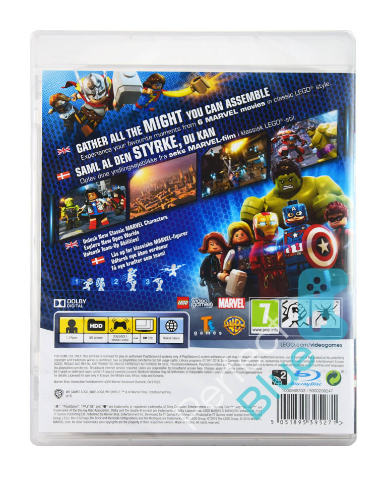 gra ps3 lego marvel avengers