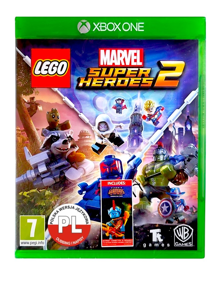 gra xbox one / xbox series x / lego marvel super heroes 2 / + dlc