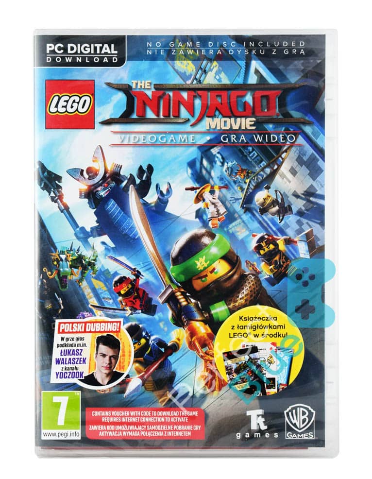 gra pc lego the ninjago movie videogame.