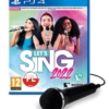 gra ps4 let's sing 2022 + mikrofon