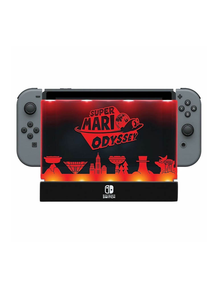 gadżet pdp / podświetlana podstawka stacji dokującej / light up dock shield nintendo switch.