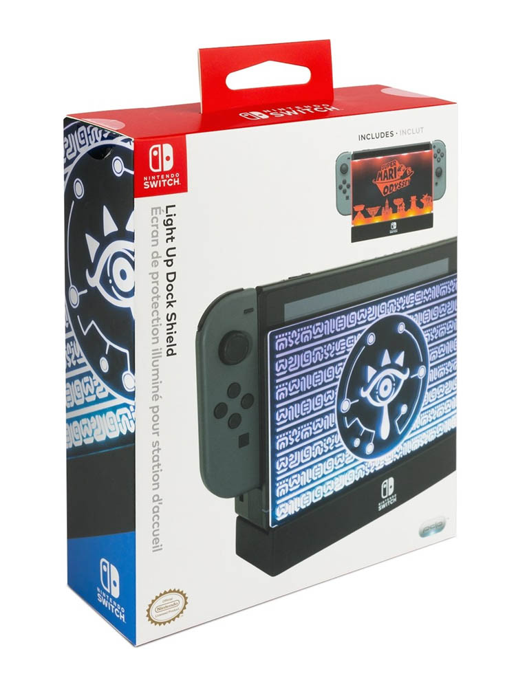 gadżet pdp / podświetlana podstawka stacji dokującej / light up dock shield nintendo switch.
