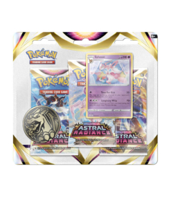 karty pokemon tcg: sword & shield astral radiance / 3 paczki booster