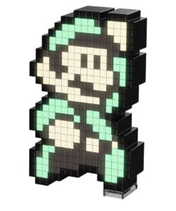 gadżet lampka / figurka pixel pals nintendo luigi 004