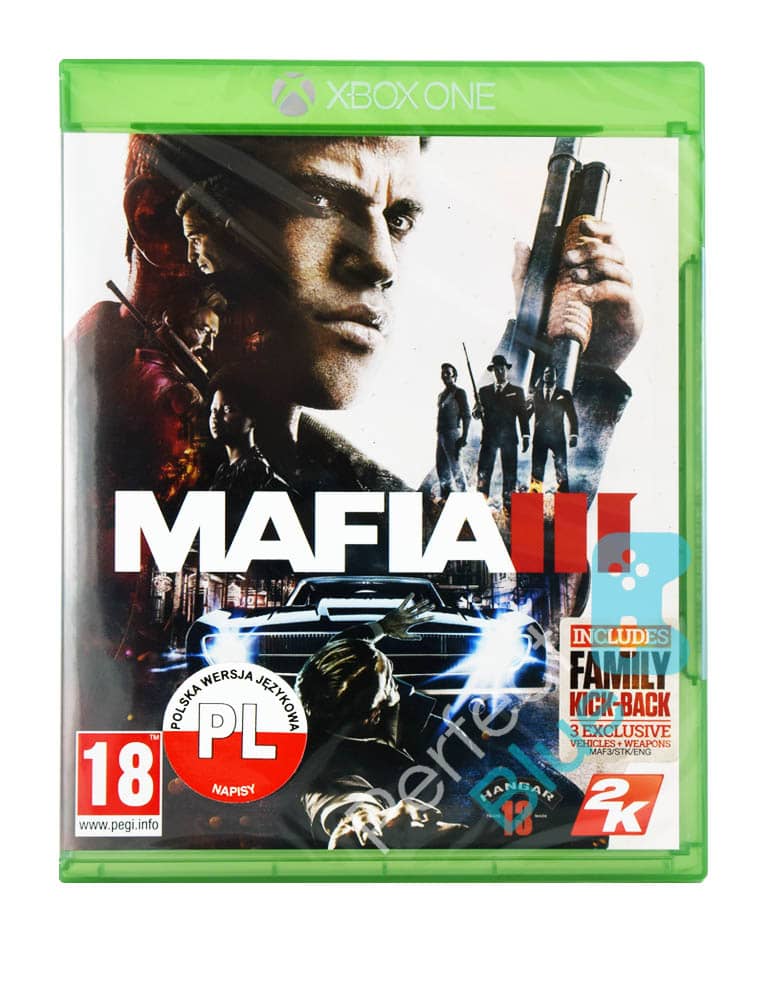 gra xbox one mafia iii + dlc pl.