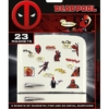 gadżet zestaw 23 magnesów / deadpool