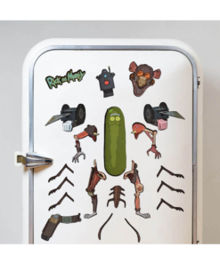 gadżet zestaw 20 magnesów / rick and morty