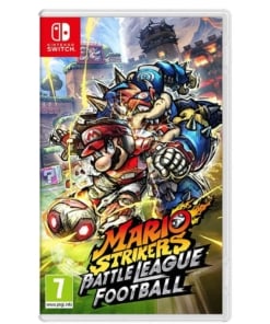 gra nintendo switch mario strikers: battle league football + gratis szalik