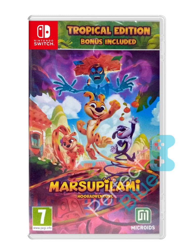 gra nintendo switch marsupilami hoobadventure / tropical edition