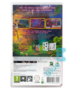 gra nintendo switch marsupilami hoobadventure / tropical edition