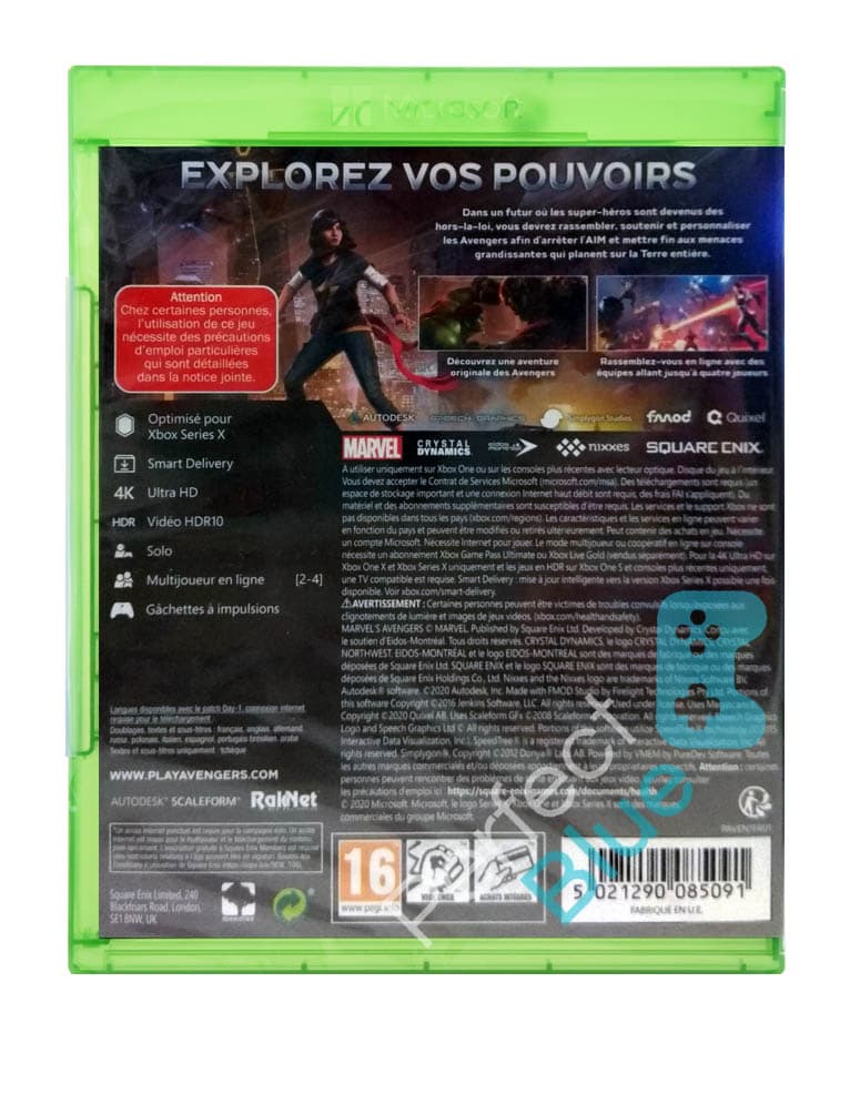gra xbox one / xbox series x / marvel avengers