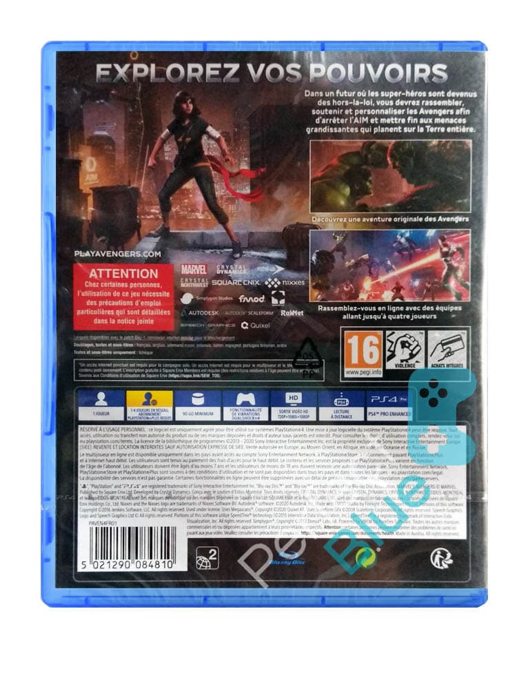 gra ps4 / ps5 / marvel avengers