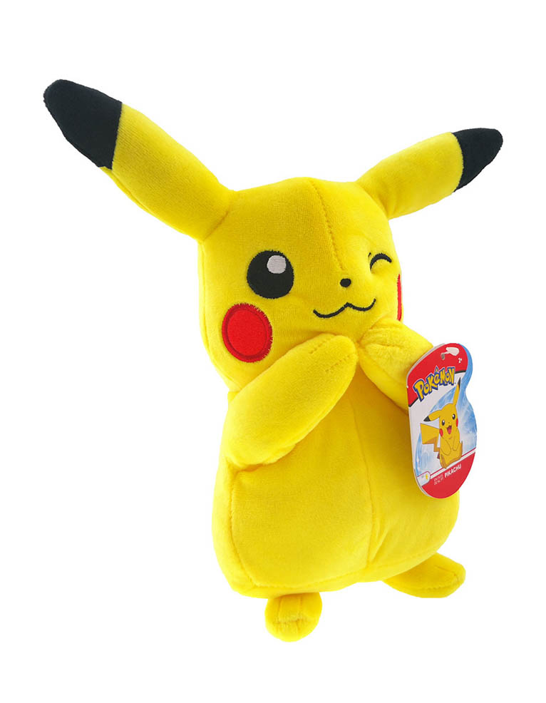 pluszowa maskotka pokemon pikachu puszcza oczko / 22cm