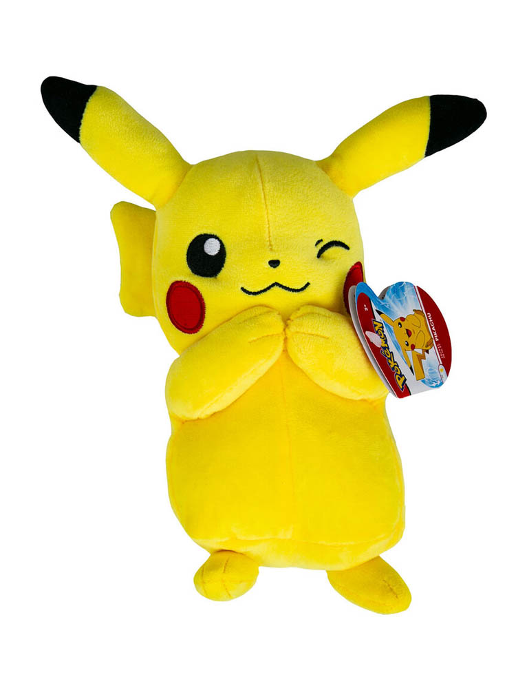 pluszowa maskotka pokemon pikachu puszcza oczko / 22cm