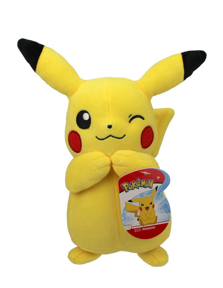 pluszowa maskotka pokemon pikachu puszcza oczko / 22cm