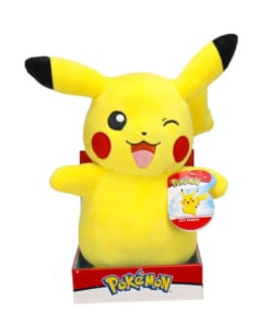 pluszowa maskotka pokemon pikachu puszcza oczko / 28cm