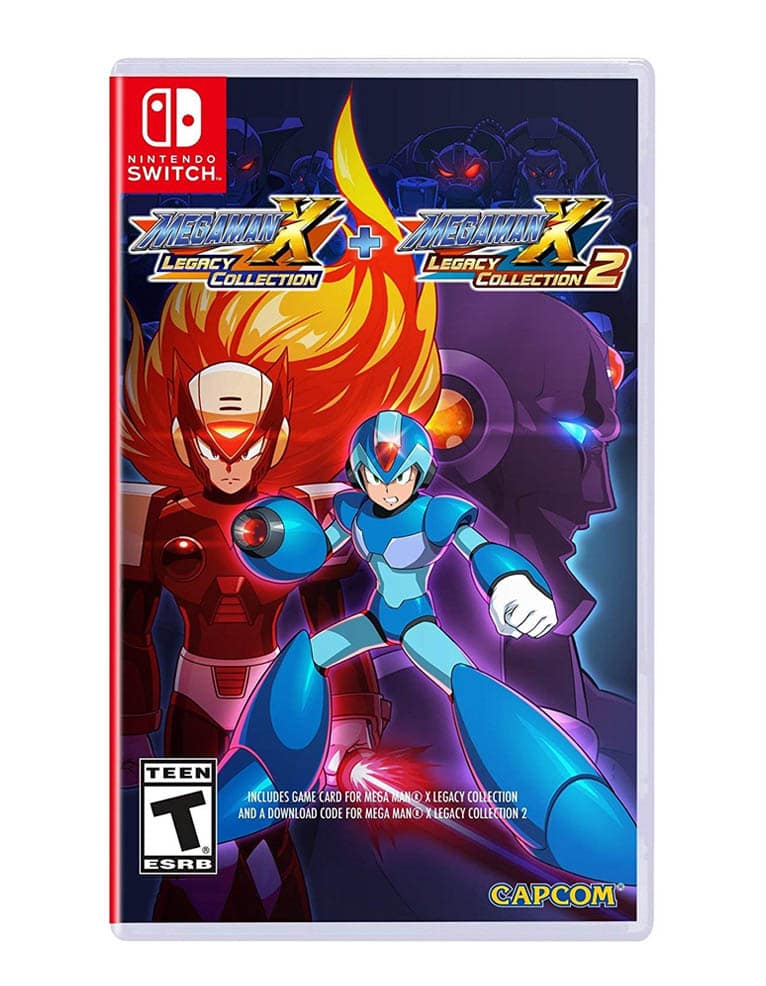 gra nintendo switch mega man x legacy collection 1+2