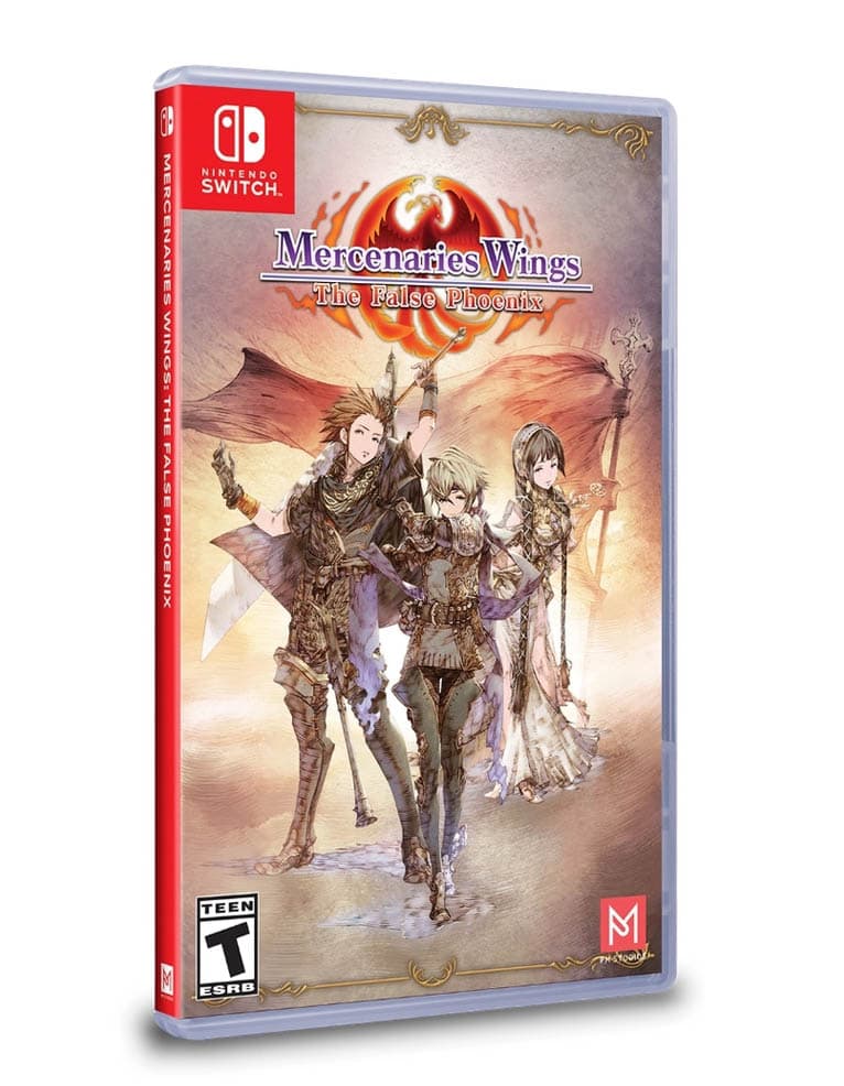 gra nintendo switch mercenaries wings: the false phoenix / limited run / import usa