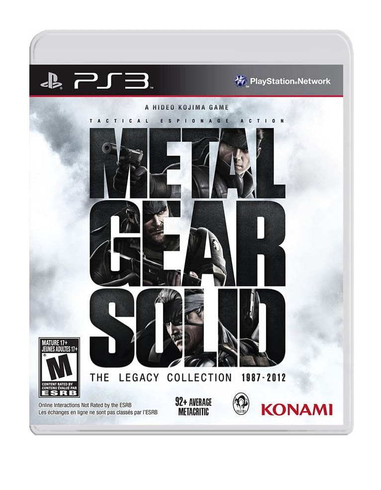 gra ps3 metal gear solid: the legacy collection 1987 2012 / import usa