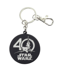 gadżet metalowy brelok star wars 40th anniversary limited edition.