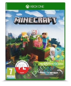 gra xbox one minecraft starter pack pl