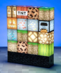 gadżet lampka do układania bloków / minecraft