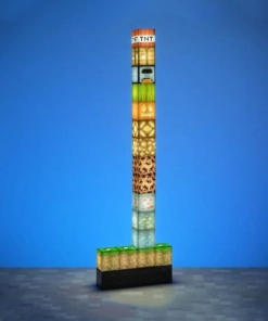 gadżet lampka do układania bloków / minecraft