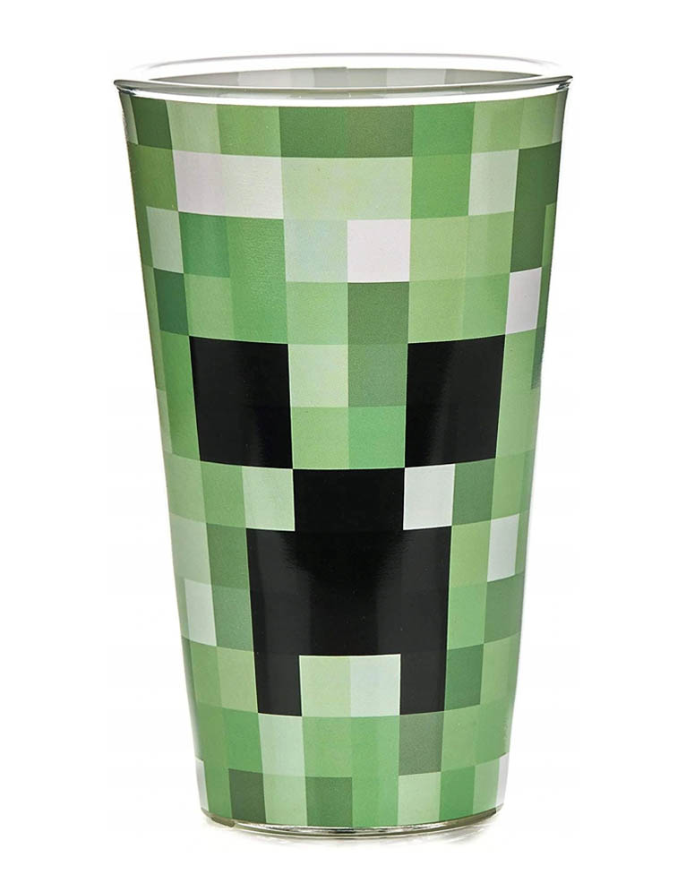 gadżet szklanka minecraft creeper