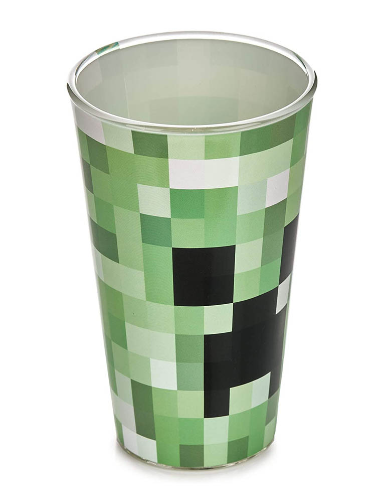 gadżet szklanka minecraft creeper